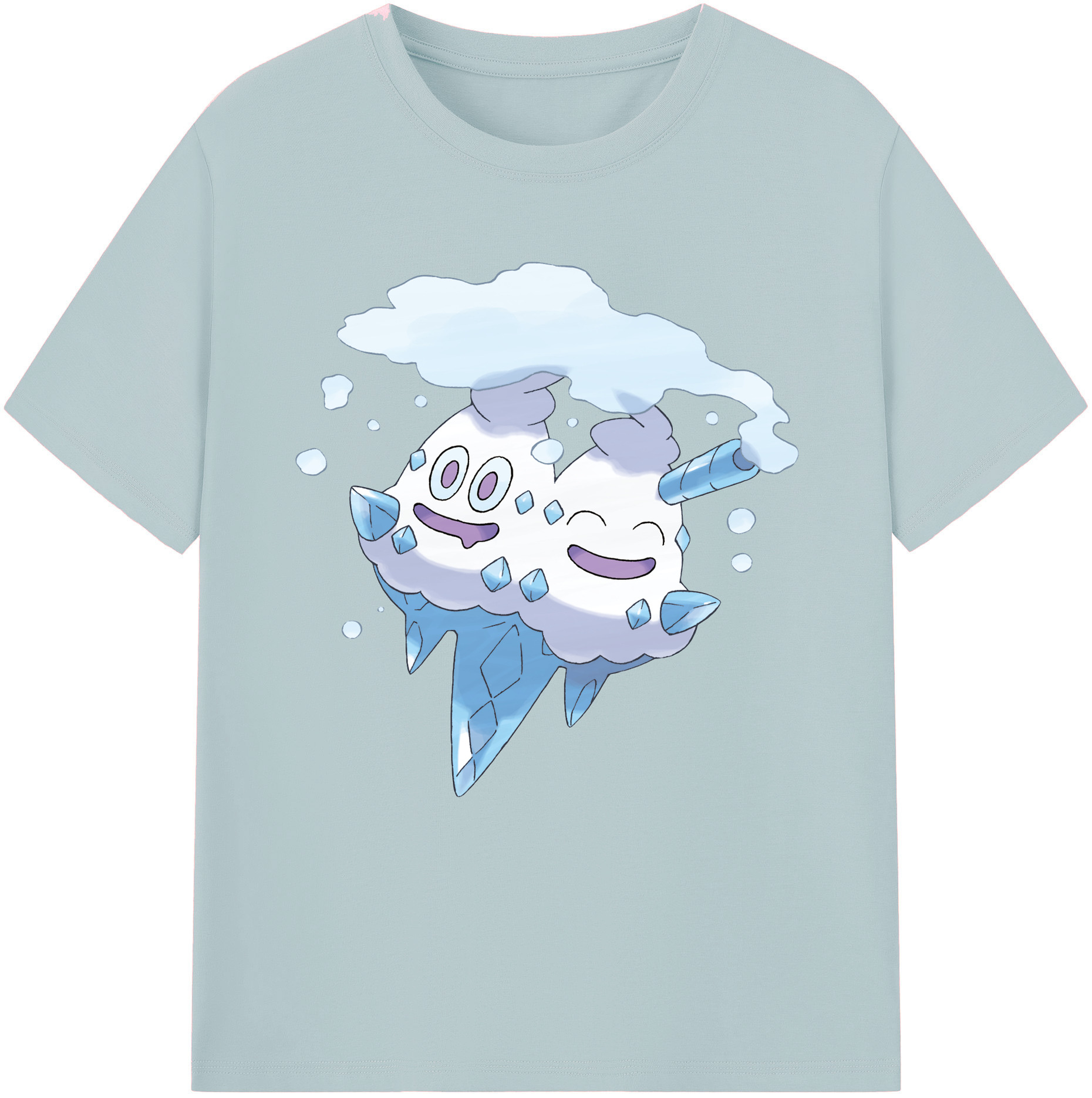 （画像用） ポケットモンスター Pokémon 綿100％半袖Tシャツ（フロントプリント）